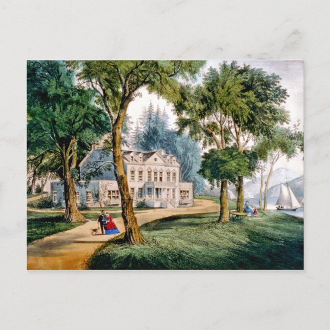 Vintage vykort (Framsida)