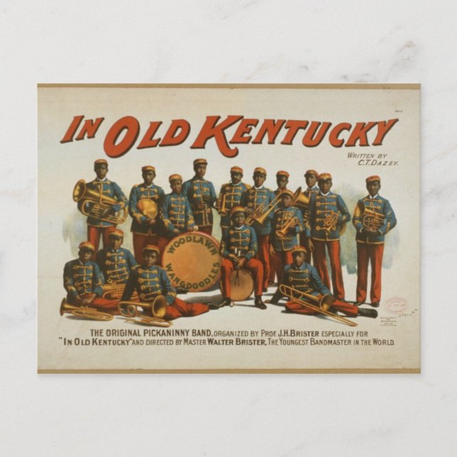 Vintage vykort (Framsida)