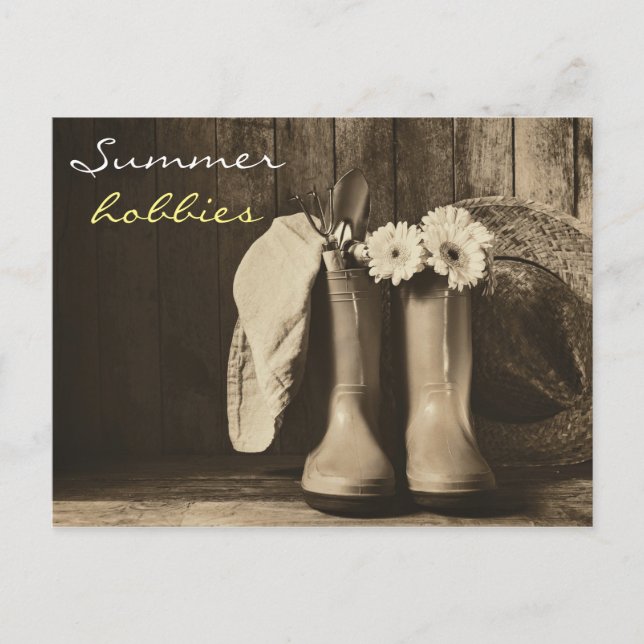 Vintage  vykort för verktyg (Framsida)