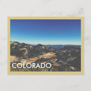 Vintage vykort från Colorado