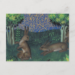 Vintage vykort illustration