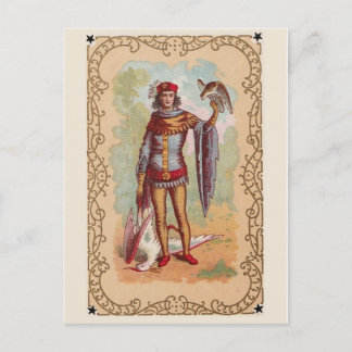 Vintage vykort illustration