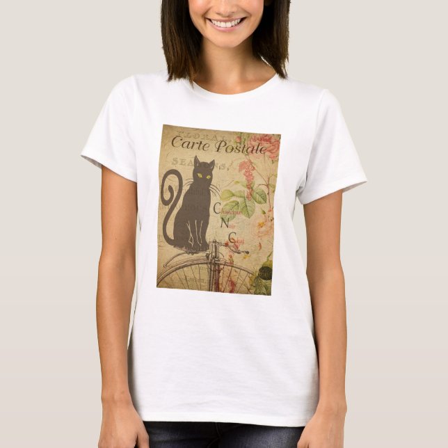 Vintage vykort - kassa t shirt (Framsida)
