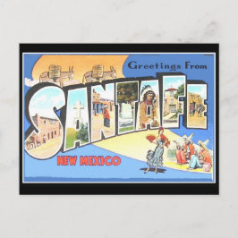 Vintage vykort Santa Fe