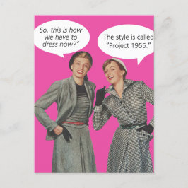 Vintage vykort - stopp för Project 2025