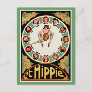 Vintage vykort: "t Hippie by C. Verschuuren Vykort