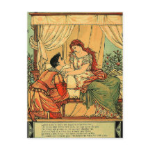 Vintage Walter Crane Sleeping Beauty Fairy Tale
