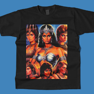 Vintage Warrior Queens T Shirt