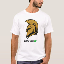 Vintage Warrior Unikt Design Grafisk T-Shirt