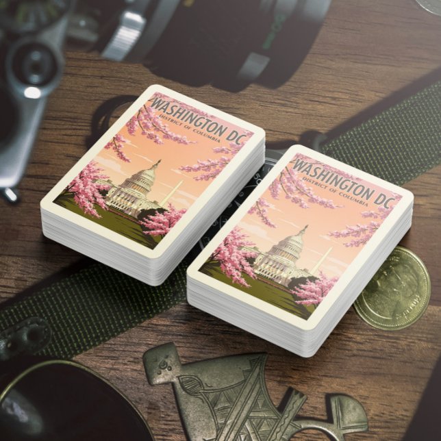 Vintage Washington D.C. Casinokort (Skapare uppladdad)