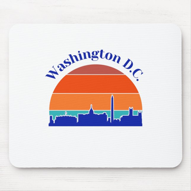 Vintage Washington D.C. Musmatta (Framsidan)