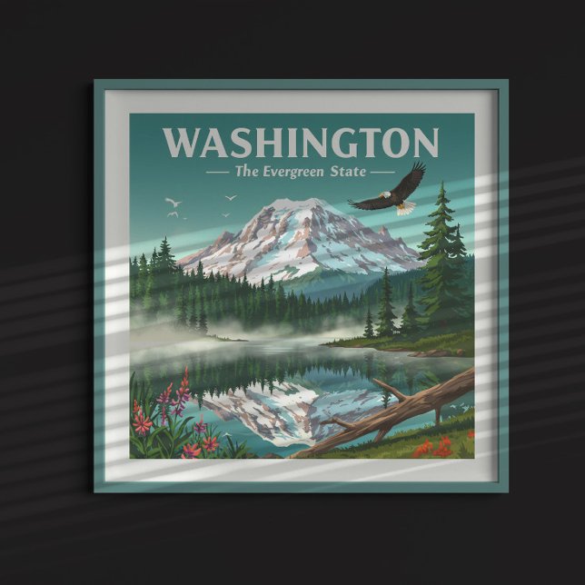 Vintage Washington Poster (Skapare uppladdad)