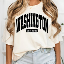 Vintage Washington Shirt, Patriotic Gift for Women