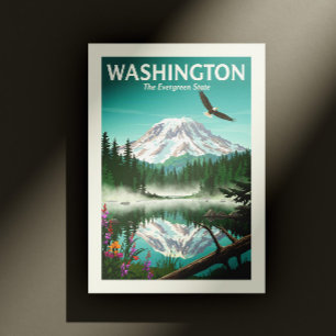 Vintage Washington Vykort