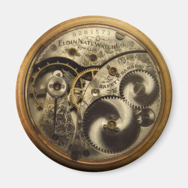 Vintage Watchworks Magnet (Framsidan)