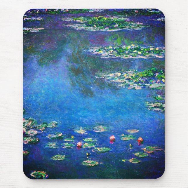 Vintage Water Lilies by Claude Monet Musmatta (Framsidan)