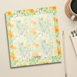 Vintage Watercolor Dandelion Mönster Anteckningsblock<br><div class="desc">Vi presenterar vår Vintage Watercolor Dandelion Mönster-Anteckningsblock, ett charmerande tillägg till din kontorssamling. Det här anteckningsblocket, som är delikaterat med ett viskigt mönster av vattenfärgade dandelioner och deras frön som försiktigt blåser i vinden, fångar kärnan i vintagens botaniska elegans. De mjuka nyheterna gult, grönt och svart framkallar en känsla av...</div>