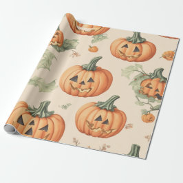 Vintage Watercolor Halloween Delight Presentpapper