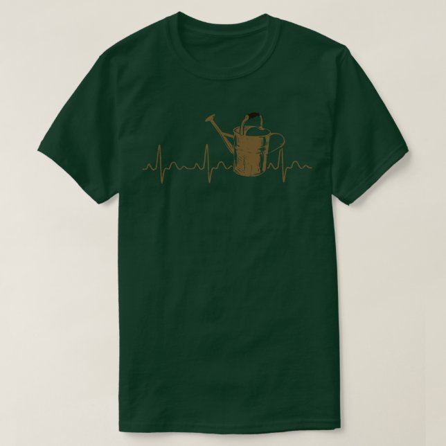 Vintage Watering can Gardener 1 T Shirt (Design framsida)