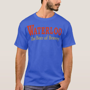 Vintage Waterloo Brewery Design T Shirt