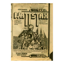 Vintage Wattstax Ephemera Movie Premiere 1973