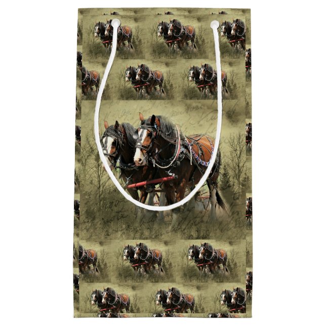 Vintage Weasted Clydesdale Postcard (Framsidan)