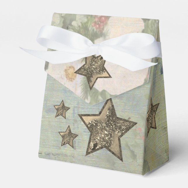 Vintage Weihnachten Presentaskar (Framsidan Sidan)