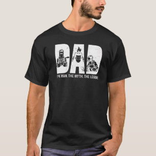 Vintage Welder Pappa Welding Legend Welder Manar T Shirt