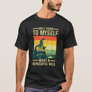Vintage Welding För manar Pappa Blacksmith Worker T Shirt