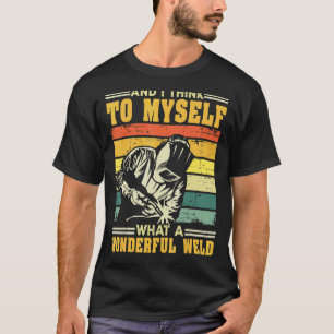 Vintage Welding För manar Pappa Blacksmith Worker T Shirt