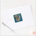 Vintage Western Cowboy Kid Horse Rope Birthday Fyrkantigt Klistermärke<br><div class="desc">Vintage Western Cowboy Kid Horse Rope Birthday Se detta och liknande design för helgdagar,  födelsedagar och presentartiklar.</div>