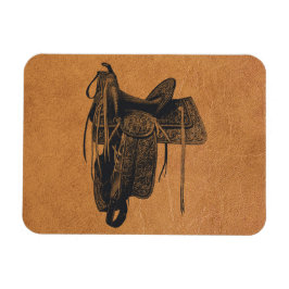 Vintage Western hässadel flexibel Magnet