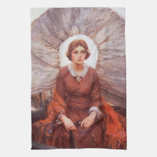 Vintage Western, Madonna of the Prairie av Koerner Kökshandduk