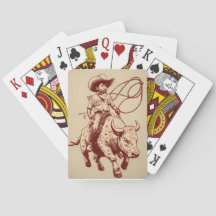 Vintage Western Ride Stolt Liten Cowboy
