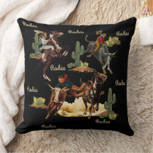 Vintage Western Rodeo Events Cowboys Cowtjejer