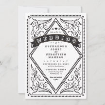 Vintage Westerna Land QR-koden Rustic Bröllop