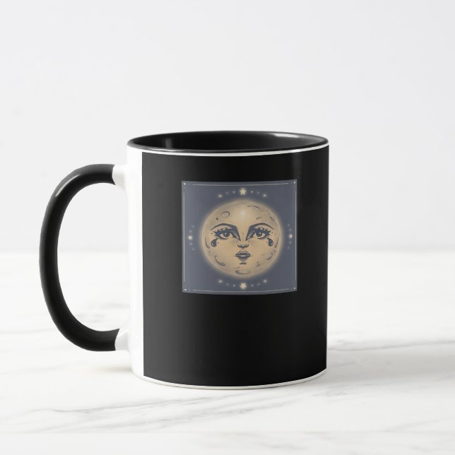 Vintage Whimsigoth Måne Mugg (Vänster)