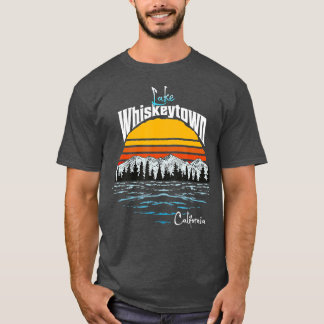 Vintage Whiskeytown Sjö Redding California Souven T Shirt