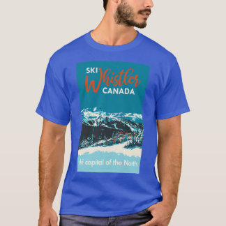 Vintage Whistler Canada Ski T Shirt
