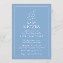 Vintage White Bunny Baby Shower