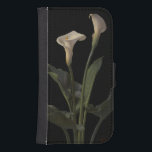 Vintage White Calla Lilies Galaxy S4 Plånboksfodral<br><div class="desc">Historiska litografier från samlingen Boston Public Bibliotek som publicerats av L. Prang & Co. Image har återupprättats digitalt och förbättrats till tidigare våld.</div>