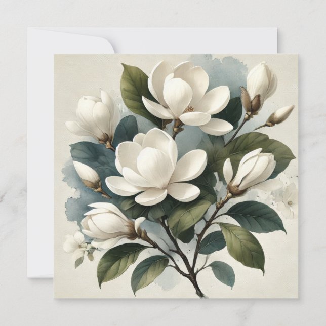 Vintage White Magnolia Botanical (Framsida)