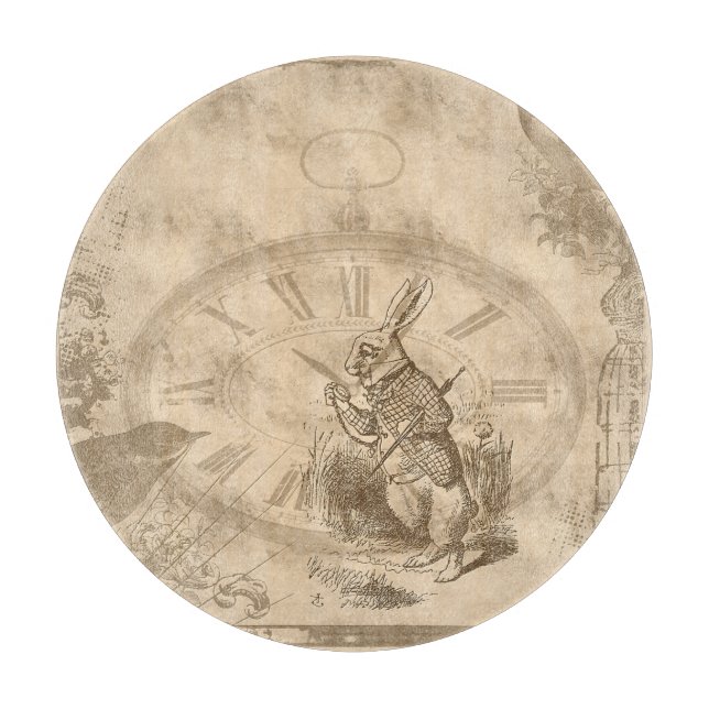 Vintage White Rabbit Collage (Framsidan)