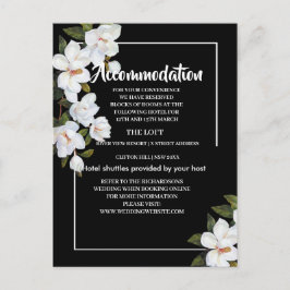 Vintage White Rose Boende Meddelande Vykort
