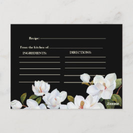 Vintage White Rose Bröllopsdusch Vykort