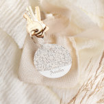Vintage White Snöre och Linen Personligt bröllp Nyckelring<br><div class="desc">En otroligt romantisk och feminin personligt bröllp gynnar nyckelkedjan. Perfekt för kvinnor som accentuerar kärlek snöre,  linne och antika vintagar.</div>