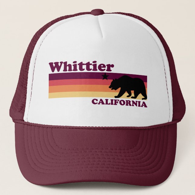 Vintage Whittier California Keps (Framsida)