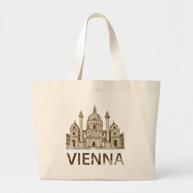 Vintage Wien Jumbo Tygkasse (Framsidan)