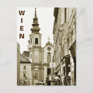Vintage Wien, Österrike Vykort