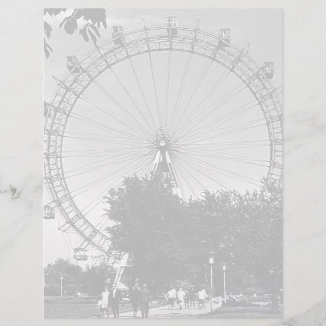 Vintage Wien Prater-jättekul (Framsida)